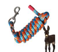 Horse Lead Rope - Heavy Duty Pet Leash with Alloy Hook, Suitable for Dogs, Horses, Donkeys, Ponies, and Large Livestock, Outdoor Walking, Training, Farm, Stable, Riding, and Handling Tasks