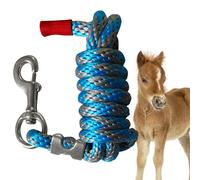 Horse Leads for Dogs - Pet Leashes with Alloy Hook, Heavy Duty Traction Rope for Livestock, Donkeys, Ponies, Large Dogs, Farm Animals, Outdoor Training, Walking, Riding, Grooming