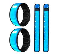 Horse Leg Bands - 4 Pack Equestrian Safety Gear | Visible Horse Leg Bands With 4 Lighting Modes For Night Riding Trail Road Parade Farm Stable Ranch And Stall Use And Durable Reflective Equestrian