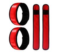 Horse Leg Bands - 4 Pieces Safety Gear - 4 Modes Glow Straps,for Road Parade Farm Stsable Ranch Stall Night Riding Trails And Others