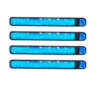 Horse Leg Bands - 9.65inch Horse Leg Wraps | LED Safety Riding Straps, PVC Reflective Legs Band | Equestrian Night Ridings Bands, Light Up Horses Straps For Visibility Farm Stable Road Riding Gear