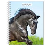 Horse Lovers 2026 6 X 7.75 Inch Spiral-Bound Wire-O Weekly Engagement Planner Calendar New Full-Color Image Every Week