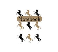 Horse Notebook: Lined Notebook for Horse Lovers, Pony Riders & Equestrian Fans, Gift for Horse lovers, white