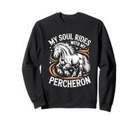 Horse Percheron Mi Alma Monta con mi Percheron Sudadera