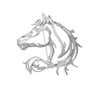 Horse Pin - Corsage Jewelry Brooch | Trendy Animal Accessory with Elegant Design, Sweater Scarf Jacket Accent for Women Men, Fashion Outfit Enhancement for Banquet Party Special Occasions