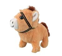 Horse Plush - Horse Stuffed Animal, Electric Plush Toy, Cute Stuffed Doll | Soft Animal Doll For Boys Girls Bedroom Living Room Study Car Sofa Bed Nursery Playtime Bedtime Travel Birthday Collectors