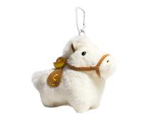 Horse Plush Purse Charm - Soft Key Accessory | Cute Horse Plush Keychain And Car Ornament, Fun Accessory For Kids, Teens, Adults, Students, Collectors, Perfect For Bags, Keys, Travel, School, Birthday