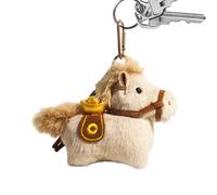 Horse Plush Purse Charm - Soft Key Accessory | Cute Horse Plush Keychain And Car Ornament, Fun Accessory For Kids, Teens, Adults, Students, Collectors, Perfect For Bags, Keys, Travel, School, Birthday
