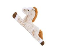 Horse Plush - Realistic Stuffed Animal | 21 pulgadas Large Mommy Stuffed Horse | Collectors' Display Adorable Cute Educational for Easter School Babý Girls Kids Farm Zoo Outdoor Family Brown