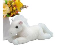 Horse Plush Toy - Horse Stuffed Animal | 16.5 Inch Soft Doll | Horses Toys | Soft Stuffeds Animal For Kids Adults Spring Festival Living Room Bedroom Sofa Bed Home Cars