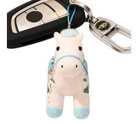 Horse Plush Toy, Year Of The Horse Mascot, 4.72x3.94x2.76 Inches PP Cotton Plush Animal with Soft Material, Festive Plushs Ornament, Horses Mascot with Adorable Design Toy for Students Offic