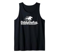 Horse Racing Vintage Giddythefup KY Derby Horse Camiseta sin Mangas