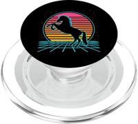 Horse Retro Vintage 70s 80s Style Farm Animals Lover PopSockets PopGrip para MagSafe
