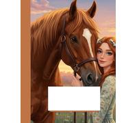 Horse Riding Composition Notebook: A Creative Writing and Journaling Book for Girls Who Dream of Riding Through Fields, Pastures, and Magical Pony Trails