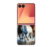 Horse Running Funda Carcasa Case para Samsung Galaxy Z Flip 7