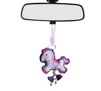 Horse Sachet Pendant - 14cm Embroidered Ornament, New Chinese Style Craft | Lunar New Year Hanging Tassel 50g, Creative Spring Festival Animal Mascot Decor Brings Good Luck To Cars and Doors