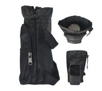 Horse Saddle Drink Holder - Waterproof Multi Pocket Organizer for Riding and Outdoor Use | Durable Fabric with Adjustable Straps, Cup Carrier for Training Sports Gardening Camping and Travel