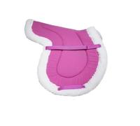 Horse Saddle Pad Bareback Washable Practical Riding Accessories Back Blanket For Daily Show para Caballo(Purple)