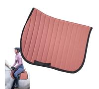 Horse Saddle Pad Western, Pony Saddle Pad | Cojín de asiento de sillín de absorción de choque cómoda,Equipo de conducción ecuestre ergonómico para carreras de saltos de caballos al aire libre