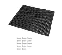 Horse Scratch Post Pad - Tabla de peine para cuidado de cabras, panel de cepillo para pelo de animales, estación de cuidado de granja para ganado, picor releif, Mount Groomer para el cuidado diario