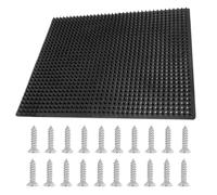 Horse Scratching Post Pad - Heavy-Duty Grooming Mat, Soft Massage Texture, Comfortable Livestock Scratcher, Farm Accessory For Cows, Dogs & Cattle, Durable Portable Grooming Tool