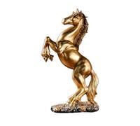 Horse Sculpture Aesthetic Victory Resin Desk Figurine - Elegant Modern Hors