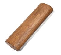 Horse Shedding Brush - Wooden Handle Stainless Steel Teeth 20x6.8x3.4cm | Ergonomic Pet Grooming Tool | Remover Rake Shedding Blade For Horses Dogs Cats Goats Cows Farm Stable Use