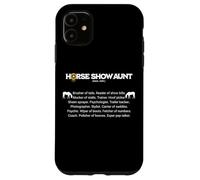 Horse Show Tía Carcasa para iPhone 11