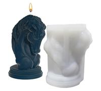 Horse Silicone Candle Mold - Animal Shape Molds, Easy Release Baking Tool, Animals Statue Soap Resin Plaster | Fondant Craft Supplies Kit, Aromatherapy Candles Making Accessory For Crafts Home Use