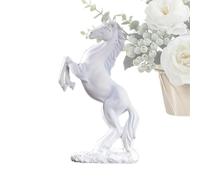 Horse Statue - Resin Galloping Victory Horse Figurine, European Style
