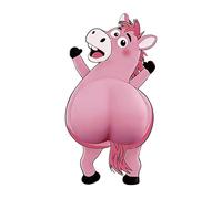 Horse Stickers, Horse Make-a-face Sticker Sheets, Cute 3D Horsee Butt Decorations, Horsee DIY Fantasy Animal Mix And Match Sticker For Children For Water Bottle Crafts Journaling Classroom School