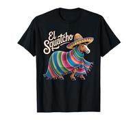 Horse Stuff El Squatcho Wild Horses Montar a Caballo Divertido Camiseta