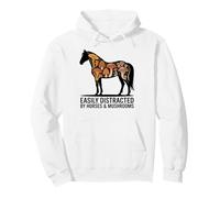 Horse Stuff Hongos Caballos Salvajes Montar a Caballo Divertido Sudadera con Capucha