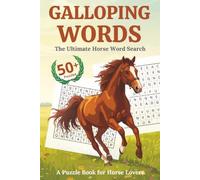 Horse Word Search Book: - Word Searches with Easy to Read Print about Horses, Wildlife, Equestrian Life, Animals, Riding, Pony and More | 6x9 inches, ... Lovers, Vacations, Holiday and Free Times