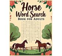 Horse Word Search For Adults: A Large Print Puzzle Book for Adults Who Love Horses, Barn Life, and Equestrian Adventures