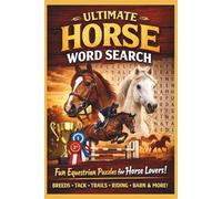 Horse Word Search for Horse Lovers: Fun Equestrian Puzzle Book for Teens, Adults, and Horse Fans