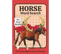 Horse Word Search: Fun & Relaxing Horse-Themed Word Search Puzzles for Teens & Adults | Large Print Brain Games for Equestrian Lovers