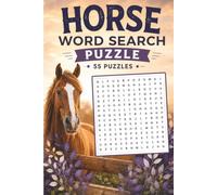 Horse Word Search Puzzle: 55 Puzzles Word Search about Horse and More | 6x9 inches, 110 pages | Gift for Horse & Animals Lover