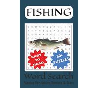 Horse Word Search Puzzle Book: Word Searches With Easy to Read Print About Fishing, Fish Hunting, Fly Fishing, Fishing Game And More I 6x9 Inches, 110 Pages I 50+ Puzzel...Perfect Gift for Vacations, Holidays