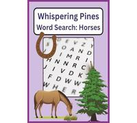 Horse Word Search Puzzle Book: Word Searches with Easy to Read Print about Horses, Horse Racing, Equestrian, and More | 6x9 Inches, 110 Pages | 50+ Puzzles ... Perfect for all types of horse lovers!