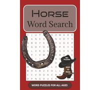 Horse Word Search Puzzle Book: Word Searches with Easy to Read Print about Horses, Horseback riding, Horse care and More | 6x9 inches | 50+ ... Anytime for the Horse Enthusiast in your life