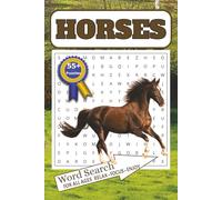Horse Word Search Puzzle Book: Word Searches with Easy to Read Print about Horses, Horseback Riding, Horse Racing and More| 6x9 inches, 110 pages | ... Gift for Vacations, Holidays and Free Times