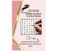 Horse Word Search Puzzle Book: Word Searches with Easy-to-Read Print about Horses, Horseback Riding, Horse Racing and More I 6x9 Inches, 110 Pages I ... Horse Enthusiasts, Holidays & Leisure Time