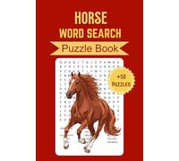 Horse Word Search Puzzles Book: for Adult Large print [6 x 9 inches, 110 pages, 50+ puzzles]