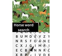 Horse Word Search: Puzzles For Adults And kids, with 400+ horse word search.