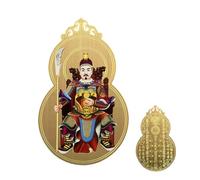 Horse Year Tai SUI Card - Gold & Copper Collectible Card with Protective Holder | Chinese Cultural Gift For Family, Home Decor & Blessings