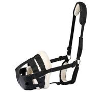 HorseGuard Easy Breathe Cesta De Bozal Para Caballos, Negro - X-Full