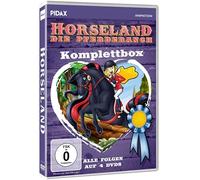 Horseland die Pferderanch (Komplettbox) Alle Folgen der beliebten Pferde Zeichentrickserie über Mut, Teamgeist & Reitabenteuer für kleine und große Reiterfans [4 DVDs]