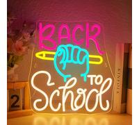 Horseneon Back to School luces de neón Neon Light for Wall Decor Animal Neon Light Sign,USB Power Led Sign for Home Escuelas Bar Bedroom Game Room Astronomy Club Party