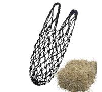 Horses Hay Nets, Slow Feeding Horse Fodder Bag, 4.96 Inches Versatile Use & Reliable Construction, Fixed Ring Treat Holder Basket for Stalls, Herders, Farmers, Yards, Sheep, Poultries, and Pastures